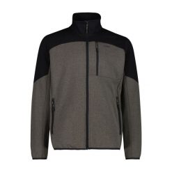 Bluza rozpinana CMP. Szare bluzy męskie CMP, bez wzorów, sportowe, bez ramiączek, bez kaptura. Za 262.00 zł.