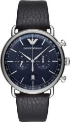 Zegarek Emporio Armani Zegarek Męski Armani AR11105 (43 mm). Zegarki męskie Emporio Armani, bez wzorów. Za 455.99 zł.