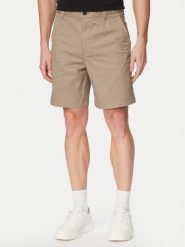 HUGO Szorty materiałowe Genar261S 50567293 Brązowy jasny Slim Fit. Brązowe szorty męskie Hugo, bez wzorów, z bawełny. Za 399.99 zł.