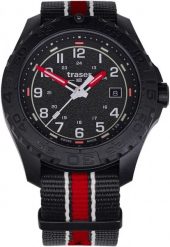 Zegarek męski Traser TS-111759 czarny. Czarne zegarki męskie Traser, bez wzorów. Za 1,840.00 zł.