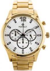 Zegarek Perfect ZEGAREK MĘSKI PERFECT CH01M - CHRONOGRAF. Zegarki męskie Perfect, bez wzorów. Za 327.80 zł.