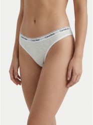 Calvin Klein Underwear Komplet stringów LV00QD5221 Czarny. Czarne majtki damskie Calvin Klein Underwear, z bawełny. Za 289.99 zł.