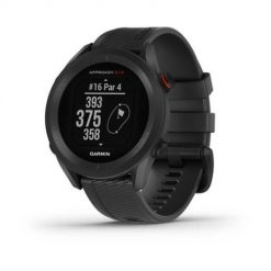 Zegarek sportowy Garmin Approach S12 43mm, czarny. Czarne zegarki sportowe Garmin, bez wzorów. Za 636.99 zł.