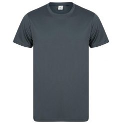 Koszulka Z Poliestru Z Recyklingu Dla Dorosłych Unisex. Brązowe bluzki damskie TOMBO, xl, bez wzorów, sportowe, bez kołnierzyka, bez ramiączek. Za 63.99 zł.
