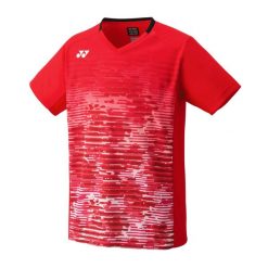 Koszulka tenisowa męska YONEX Crew Neck. Czerwone koszulki sportowe męskie YONEX, m, bez wzorów, bez ramiączek, tenisowe. Za 314.00 zł.