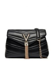 Valentino Torebka Privilege VBS8DN10 Czarny. Czarne torebki do ręki damskie Valentino, bez wzorów, ze skóry, bez dodatków. Za 489.99 zł.