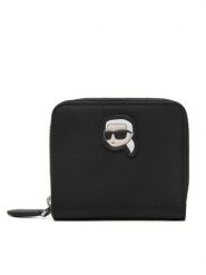 KARL LAGERFELD Portfel A1W32078 Czarny. Czarne portfele damskie KARL LAGERFELD, ze skóry. Za 289.99 zł.