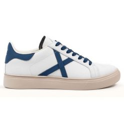 Buty MUNICH RETE 111 Biały. Białe obuwie sportowe damskie munich, bez wzorów, ze skóry, bez zapięcia. Za 510.56 zł.