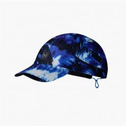 Czapka z daszkiem BUFF PACK SPEED CAP. Niebieskie czapki damskie Buff, bez wzorów, sportowe. W wyprzedaży za 127.43 zł.
