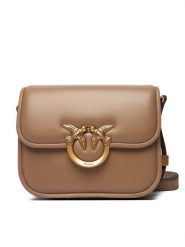 PINKO Torebka Love Box Bag Fl Mini PE 25 PLTT 104297 A26L Brązowy. Brązowe listonoszki damskie Pinko, bez wzorów, ze skóry, bez dodatków. Za 1,489.00 zł.