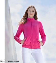 Ardon ARDON JOFLEX - Damska bluza polarowa stójka 2 kieszenie ozdobne płaskie ozdobne 100% poliester fleece, 280 g/m2 - różowy H2222 XL. Czerwone bluzy damskie Ardon, m, bez wzorów, z polaru, bez ramiączek, bez kaptura. Za 79.34 zł.