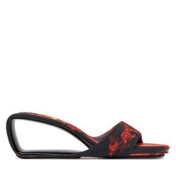 Klapki United Nude. Czerwone klapki damskie United Nude, bez wzorów, bez obcasa, bez zapięcia. Za 1,739.00 zł.