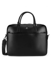 Beverly Hills Polo Club Torba na laptopa CWBEO-BHPC-L-016-07. Czarny. Czarne torby na laptopa damskie Beverly Hills Polo Club, bez wzorów, ze skóry. Za 219.99 zł.