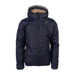 Kurtka jeździecka HKM MIA głęboki niebieski junior. Niebieskie kurtki męskie HKM, m, bez wzorów, z materiału, eleganckie, bez kaptura. Za 335.00 zł.