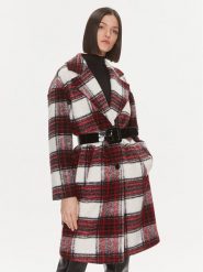 Liu Jo Płaszcz wełniany MF3122 J4577 Kolorowy Relaxed Fit. Płaszcze damskie Liu Jo, bez wzorów, z syntetyku, bez kołnierzyka, bez kaptura. Za 2,379.00 zł.