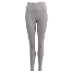 Damskie legginsy jeździeckie z pełną przyczepnością BR Equitation CLX. Szare legginsy damskie BR, bez wzorów, z elastanu. Za 383.00 zł.