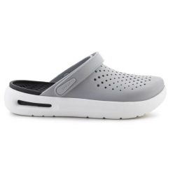 Klapki Crocs Inmotion Clog 209964-0JL szare. Szare klapki męskie bez wzorów, z materiału, bez zapięcia. Za 435.61 zł.