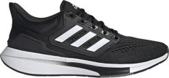 Buty męskie adidas EQ21 Run czarne GY2190 42 2/3. Czarne buty sportowe męskie Adidas, bez wzorów, bez zapięcia. Za 495.12 zł.