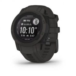 Zegarek Garmin Instinct 2S Solar Graphite. Szare, cyfrowe zegarki sportowe Garmin, bez wzorów, szklane, do biegania. Za 1,193.99 zł.