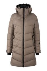 Płaszcz ocieplany damski BOGNER FIRE+ICE Aenny 3. Brązowe płaszcze damskie na zimę, l, bez wzorów, z materiału, bez kołnierzyka, bez kaptura. Za 2,149.00 zł.