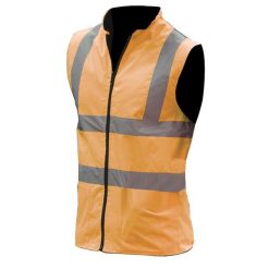 Odwracalna Kamizelka / Kurtka Odblaskowa Dla Mężczyzn. Żółte kurtki męskie YOKO, m, bez wzorów, sportowe, bez kaptura. Za 169.99 zł.