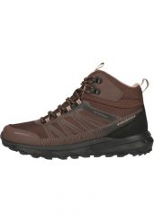 Damskie buty trekkingowe Endurance Ferill. Brązowe obuwie trekkingowe damskie Endurance, z materiału, bez zapięcia. Za 303.00 zł.