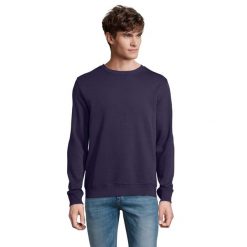 Bluza Kometa Unisex Dla Dorosłych. Niebieskie bluzy męskie SOL'S, m, bez wzorów, bez ramiączek, bez kaptura. Za 111.99 zł.