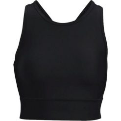 Under Armour Koszulka UA HG Armour Crop Tank 1360848 001. Bluzki damskie Under Armour, bez wzorów, bez kołnierzyka, bez ramiączek. Za 77.64 zł.