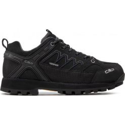 Buty trekkingowe męskie CMP Moon Low czarne r. 40. Czarne trekkingi męskie CMP, bez zapięcia. Za 450.00 zł.