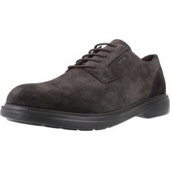 Tenisówki Geox Model U Ottavio Kolor Brązowy. Brązowe trampki i tenisówki damskie Geox, bez wzorów, ze skóry, bez zapięcia. Za 424.95 zł.