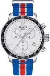 Zegarek Tissot Zegarek Męski Tissot T095.417.17.037.18 Srebrzysty ( 42 mm). Zegarki męskie TISSOT, bez wzorów. Za 1,304.08 zł.