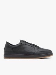 Czarne sportowe półbuty. Czarne buty sportowe męskie Brawo sp. z o.o., bez wzorów, z jeansu, bez zapięcia. Za 549.99 zł.