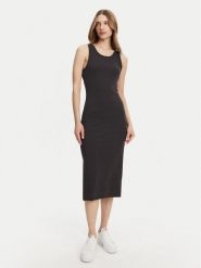 Roxy Sukienka letnia ERJKD03512 Szary Regular Fit. Szare sukienki damskie Roxy, na lato, l, bez wzorów, z syntetyku, bez kołnierzyka, bez ramiączek. Za 129.99 zł.