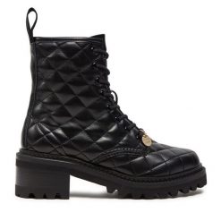 Botki See By Chloé. Czarne botki damskie See By Chloé, bez wzorów, bez obcasa, na słupku, bez zapięcia. Za 2,099.00 zł.