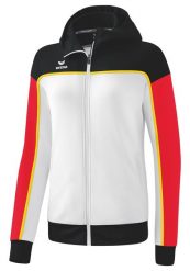 Damska bluza dresowa z kapturem Erima Change. Białe bluzy damskie Erima, bez wzorów, z dresówki, bez ramiączek, z kapturem. Za 256.50 zł.