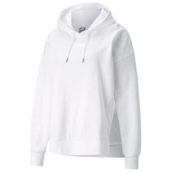 Bluza Z Kapturem Dla Kobiet. Czarne bluzy damskie Puma, m, bez wzorów, bez ramiączek, z kapturem. Za 257.99 zł.