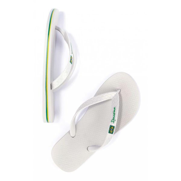 Klapki Ipanema Class Brasil Ii Damskie. Szare klapki damskie Ipanema, bez wzorów, z materiału, biznesowe, bez obcasa, bez zapięcia. Za 146.99 zł.