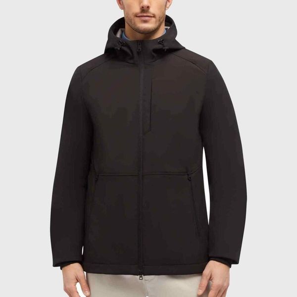 Kurtka GEOX M SPHERICA Czarny. Czarne kurtki męskie Geox, m, bez wzorów, z syntetyku, bez kaptura. Za 494.99 zł.