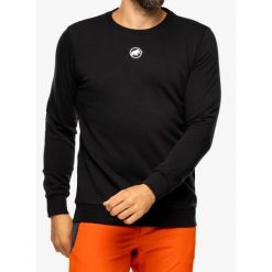 Bluza męska Mammut Core ML Crew Neck Original. Czarne bluzy męskie Mammut, m, bez wzorów, casualowe, bez ramiączek, bez kaptura. Za 423.50 zł.