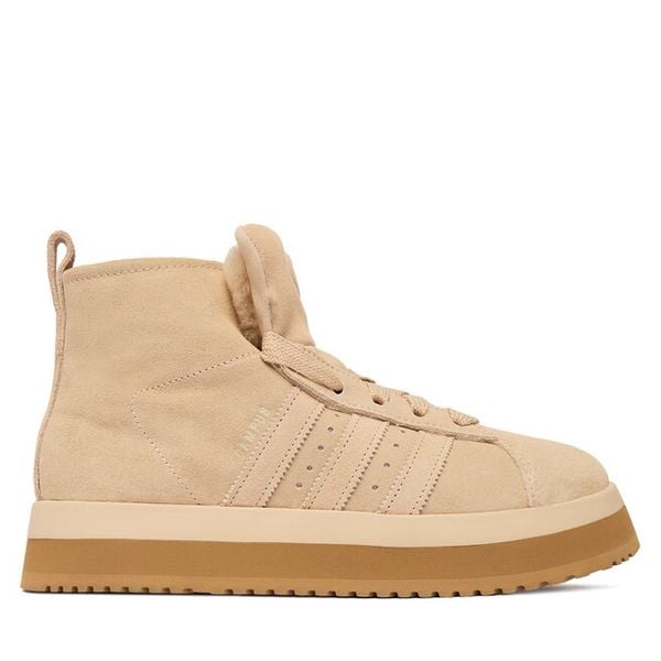 Śniegowce adidas. Brązowe śniegowce damskie Adidas, bez zapięcia. Za 649.99 zł.