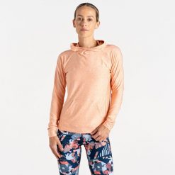 Damska bluza sportowa z kapturem Sprint City. Czerwone bluzy damskie Dare 2B, bez wzorów, sportowe, bez ramiączek, z kapturem. W wyprzedaży za 199.99 zł.
