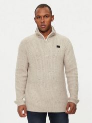G-Star Raw Sweter D25123-D754 Beżowy Regular Fit. Brązowe swetry męskie G-Star Raw, m, bez wzorów, z syntetyku, retro, bez kołnierzyka, bez ramiączek. Za 519.99 zł.