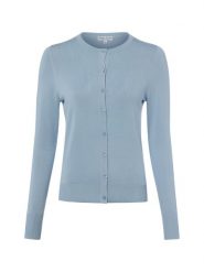 Marie Lund Kardigan Kobiety drobna dzianina niebieski, XXXL. Niebieskie kardigany damskie Marie Lund, bez wzorów, z dzianiny, klasyczne, bez kołnierzyka. Za 199.95 zł.