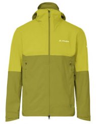 Kurtka hardshell M Simony 2,5L Jacket V. Zielone kurtki męskie Vaude, l, bez wzorów, z hardshellu, bez kaptura, trekkingowe. Za 989.00 zł.