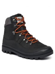Palladium Trapery Pallabrousse Hkr Wp+ 08840-008-M Czarny. Czarne buty zimowe męskie Palladium, bez wzorów, z nubiku, bez obcasa, bez zapięcia. Za 789.99 zł.