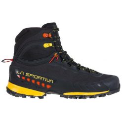Buty trekkingowe męskie La Sportiva TxS GTX. Czarne buty zimowe męskie La Sportiva, bez wzorów, bez obcasa, bez zapięcia. Za 870.99 zł.