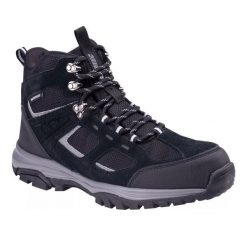 Męskie Buty Za Kostkę Diroda Mid Leather Outdoor. Czarne trekkingi męskie Hi-tec, za kostkę, bez zapięcia. Za 376.99 zł.
