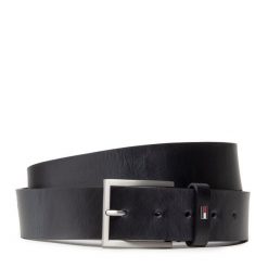 Pasek Męski Tommy Hilfiger. Czarne paski męskie Tommy Hilfiger. Za 159.99 zł.