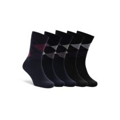 Trespass Paden - Skarpetki męskie (zestaw 5 par Granatowo-Czarny. Czarne skarpety męskie Trespass, bez wzorów, z bawełny. Za 222.99 zł.