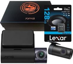 70Mai Dash Cam A410 + RC21 Rear Camera + 128GB Lexar Card (Gift Box). Wideorejestratory Dod Tech. Za 568.44 zł.